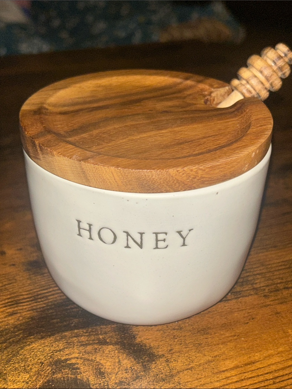 🌸 HEARTH & HAND with Magnolia honey pot jar